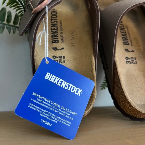 Brand new Birkenstock Arizona- Birkibuc - Mocha - Picture 3 of 6